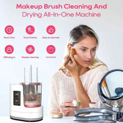 Aurae BrushSpa Pro™ – Automatic Makeup Brush Cleaner & Dryer