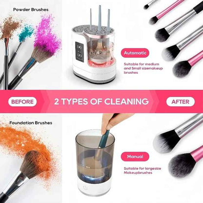 Aurae BrushSpa Pro™ – Automatic Makeup Brush Cleaner & Dryer